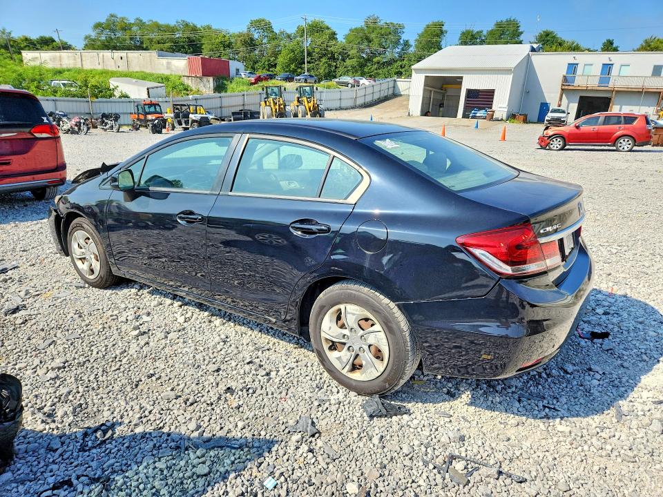 Photo 2 from auction – 2013 HONDA CIVIC with VIN 19XFB2F5XDE015573