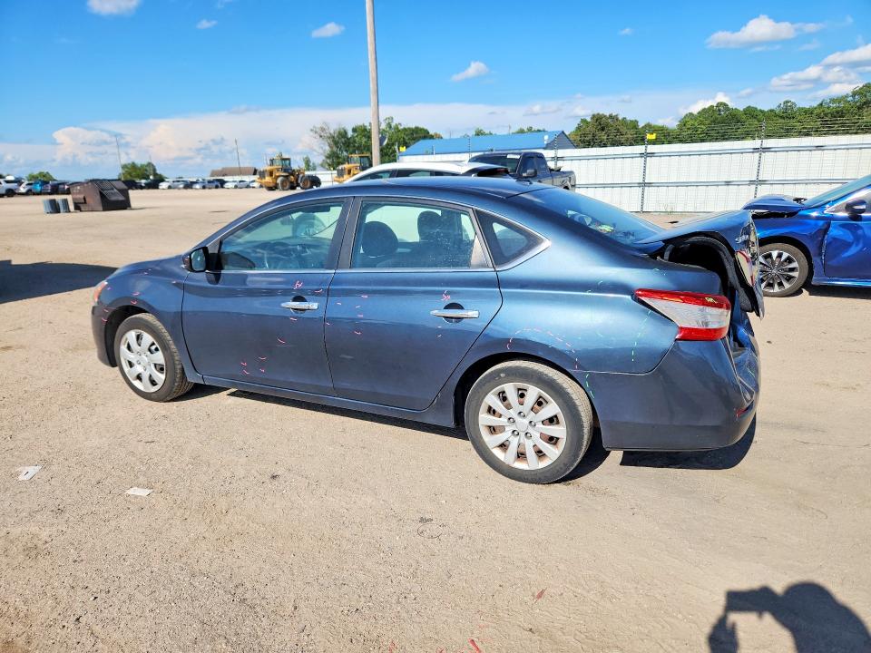 Photo 2 from auction – 2013 NISSAN SENTRA with VIN 3N1AB7AP0DL711423