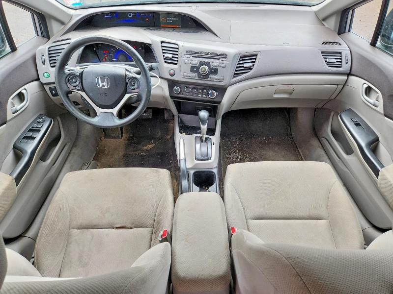 Photo 8 from auction – 2012 HONDA CIVIC with VIN 2HGFB2F45CH120243