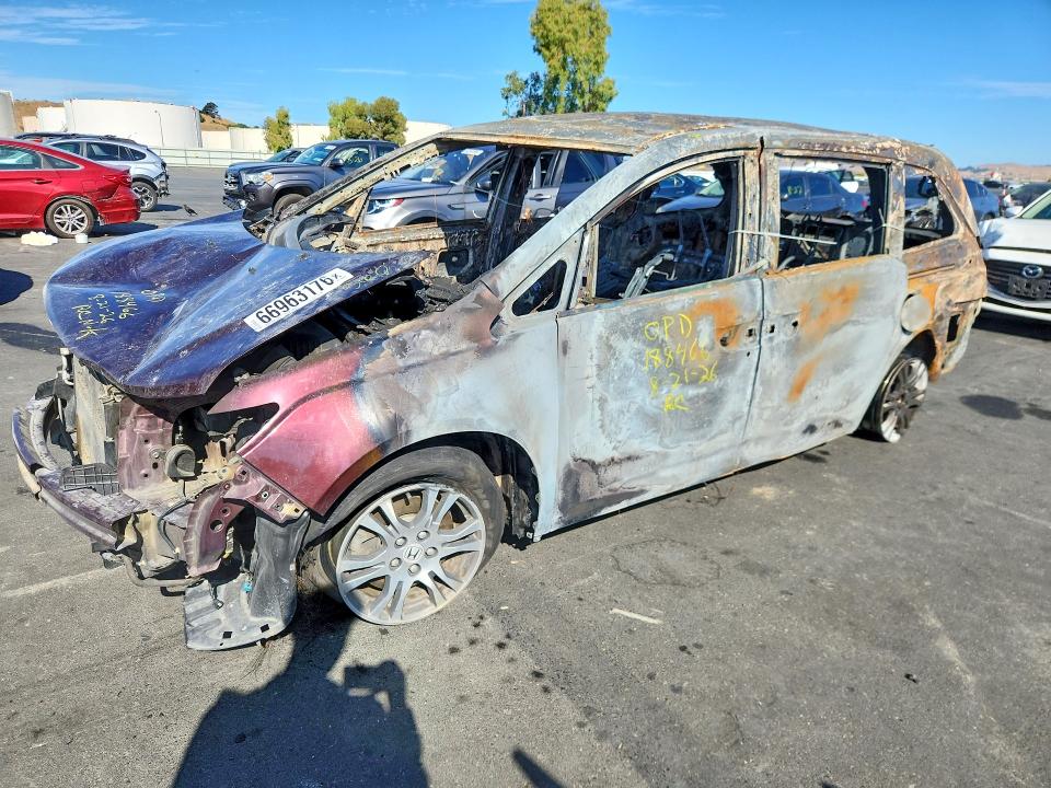 Photo 1 from auction – 2013 HONDA ODYSSEY with VIN 5FNRL5H40DB089451