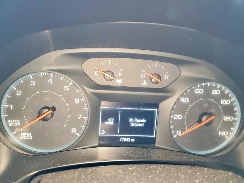 Photo 9 from auction – 2020 CHEVROLET EQUINOX with VIN 3GNAXHEV8LS562154