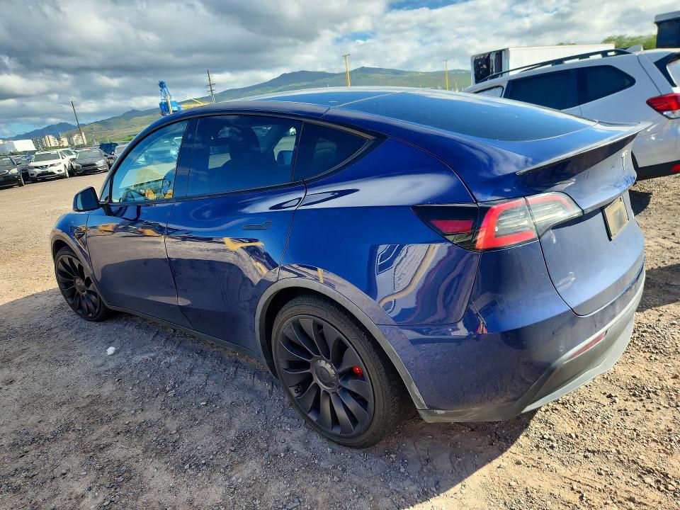 Foto 2 de la subasta – 2020 TESLA MODEL Y con VIN 5YJYGDEF9LF046676