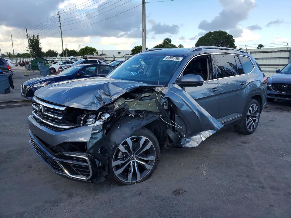 Photo 1 from auction – 2022 VOLKSWAGEN ATLAS with VIN 1V2FR2CA4NC504944