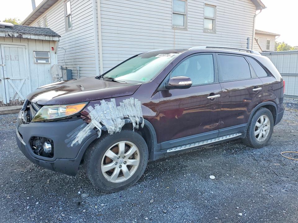 KIA SORENTO 2012 with VIN 5XYKT3A69CG241655 - Photo from auction