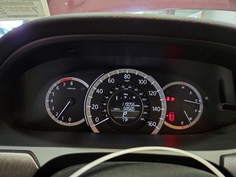 Photo 9 from auction – 2014 HONDA ACCORD with VIN 1HGCR2F74EA103279