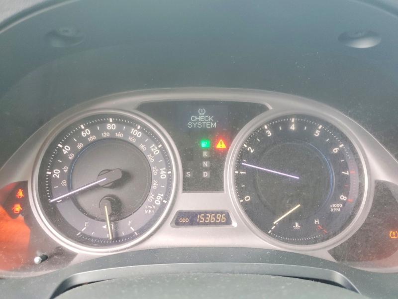 Photo 9 from auction – 2006 LEXUS IS with VIN JTHBK262765016116