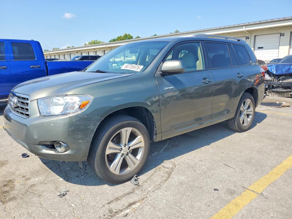 TOYOTA HIGHLANDER 2008 with VIN JTEDS43AX82037107 - Photo from auction