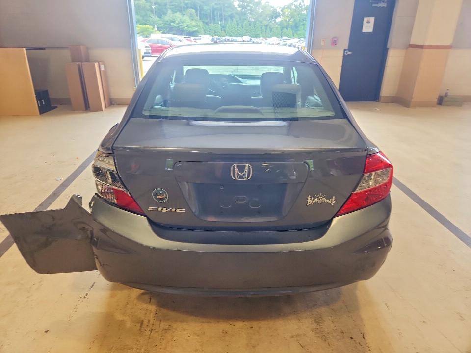 Photo 6 from auction – 2012 HONDA CIVIC with VIN 2HGFB2F88CH301100