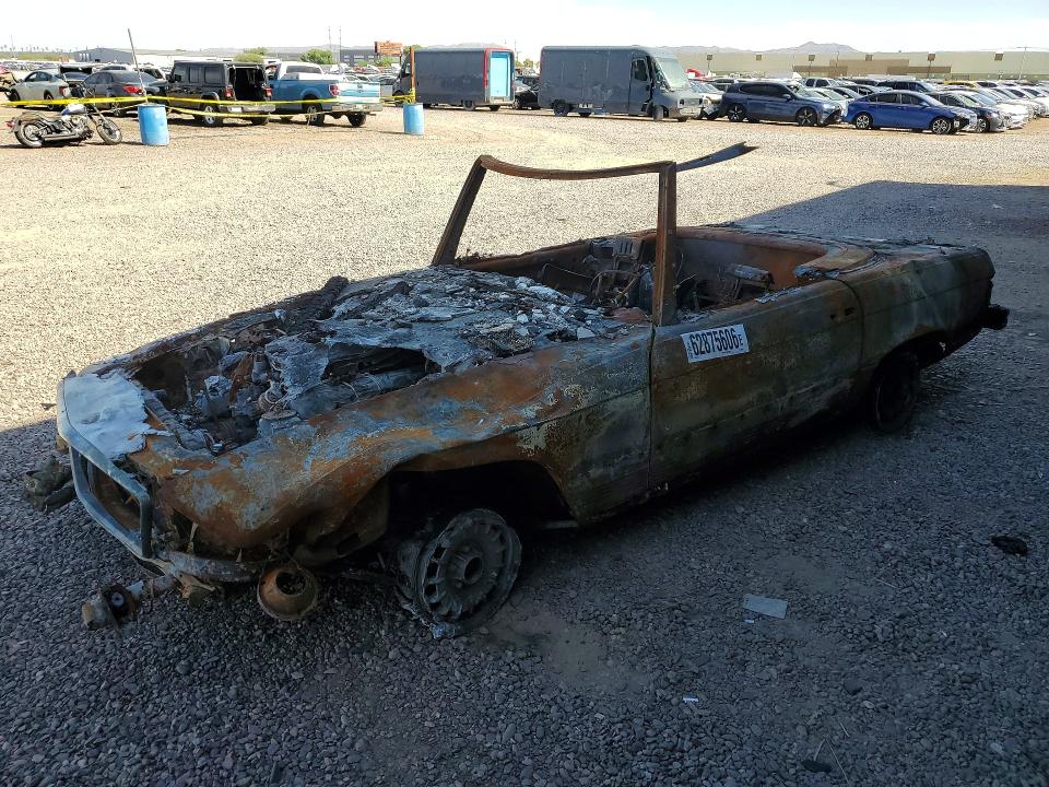 MERCEDES-BENZ 380 1981 with VIN WDBBA45A5BB003528 - Photo from auction