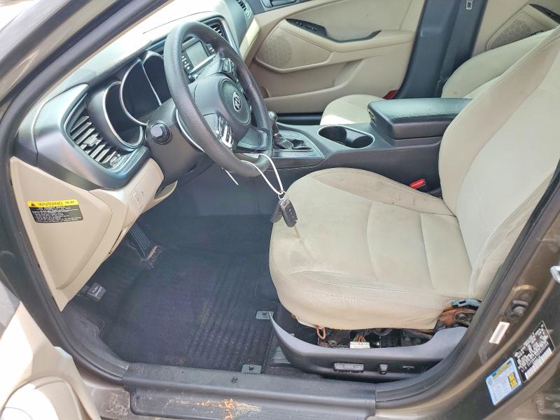 Photo 7 from auction – 2014 KIA OPTIMA with VIN 5XXGM4A76EG309368