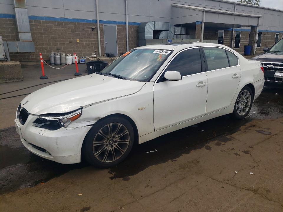 BMW 525 2004 with VIN WBANA53514B847348 - Photo from auction