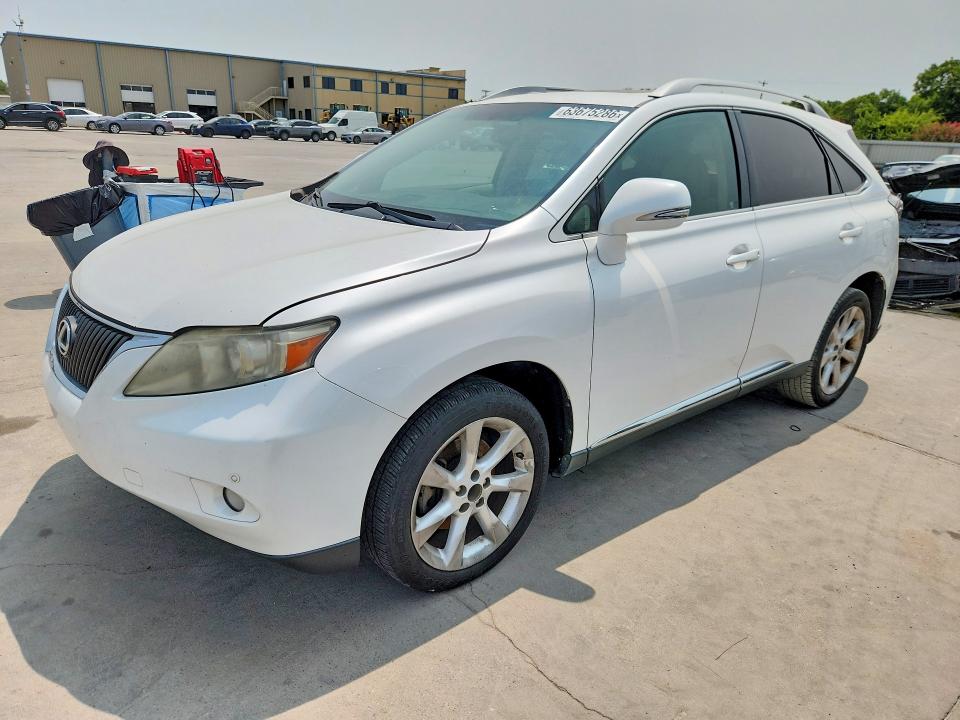 LEXUS RX 2010 with VIN 2T2ZK1BA1AC035825 - Photo from auction