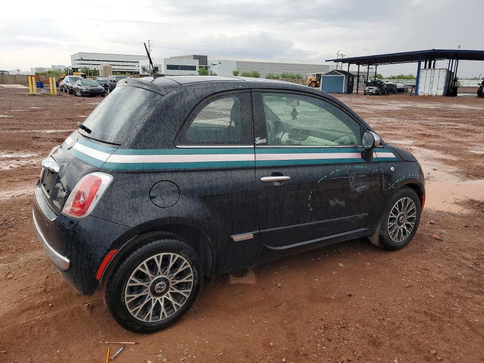 Photo 3 from auction – 2012 FIAT 500 with VIN 3C3CFFCR4CT269610