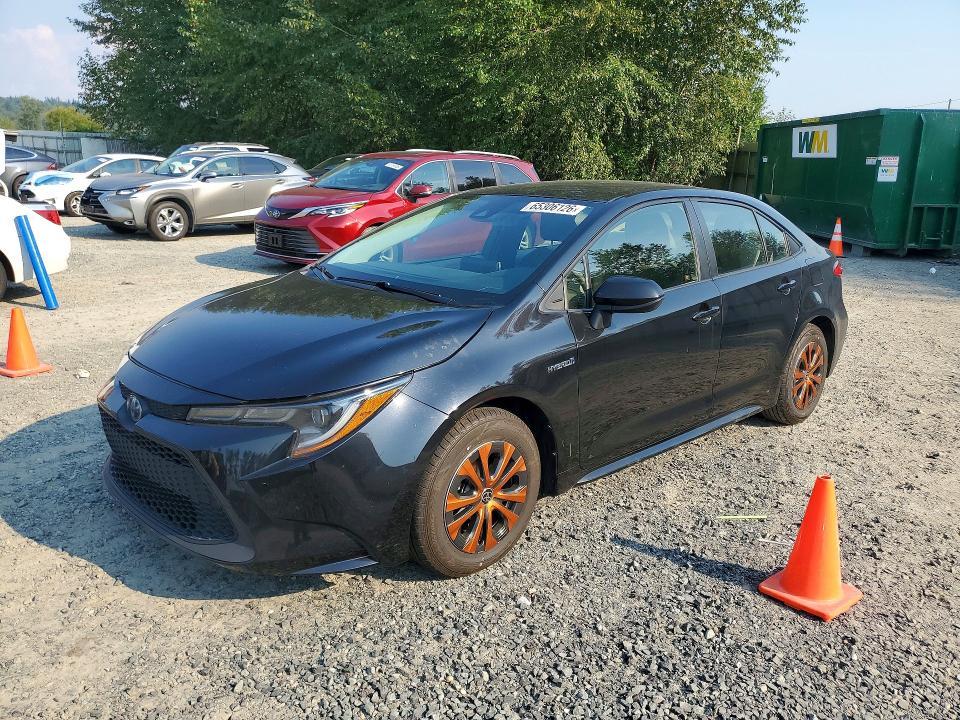 TOYOTA COROLLA 2020 with VIN JTDEBRBEXLJ008554 - Photo from auction