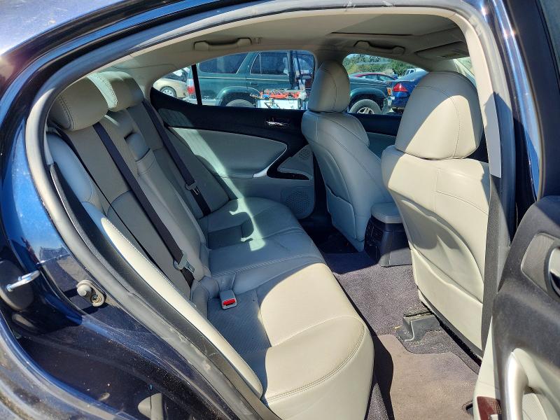 Photo 10 from auction – 2006 LEXUS IS with VIN JTHBE262362001802