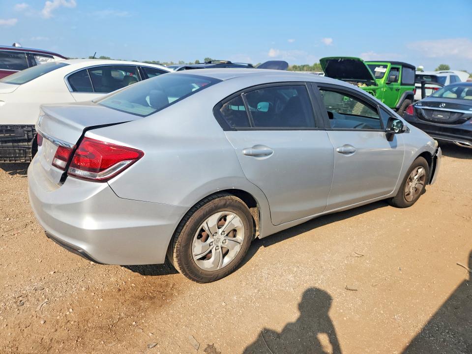 Photo 3 from auction – 2014 HONDA CIVIC with VIN 19XFB2F51EE040105