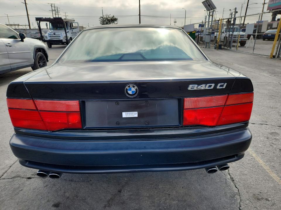 Photo 6 from auction – 1995 BMW 840 with VIN WBAEF6328SCC89960