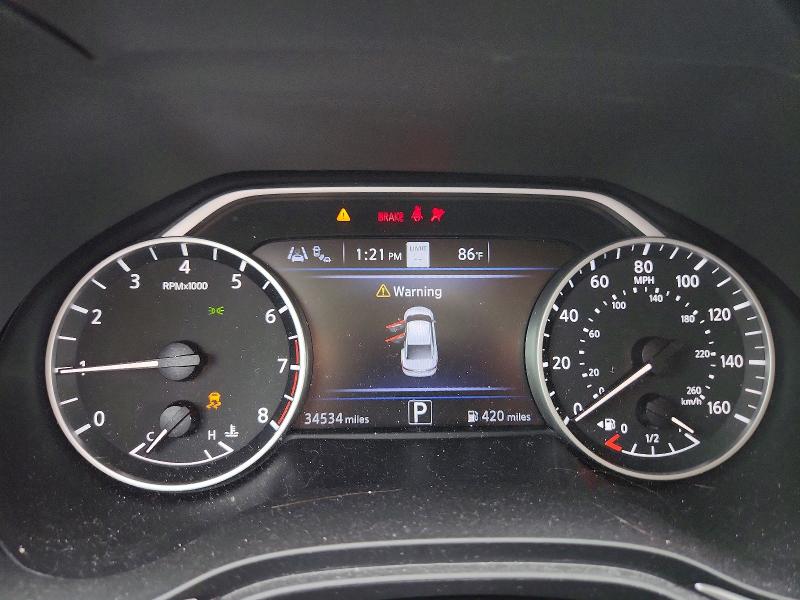 Photo 9 from auction – 2021 NISSAN MAXIMA with VIN 1N4AA6FV5MC505517