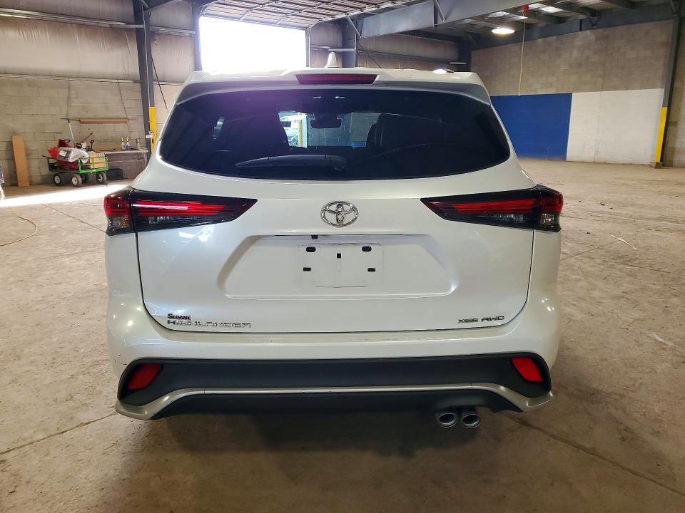 Photo 6 from auction – 2024 TOYOTA HIGHLANDER with VIN 5TDKDRBHXRS537733