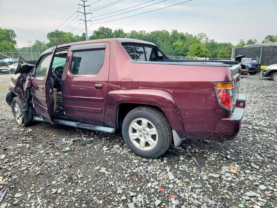 Photo 2 from auction – 2007 HONDA RIDGELINE with VIN 2HJYK16517H534468