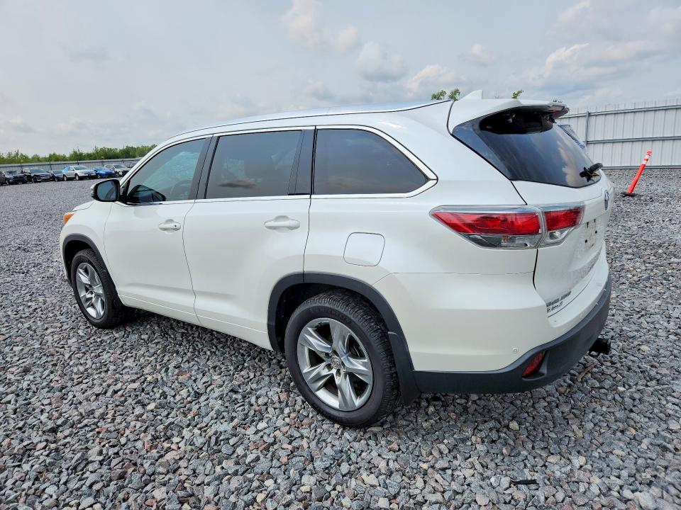 Photo 2 from auction – 2015 TOYOTA HIGHLANDER with VIN 5TDDKRFH1FS220718