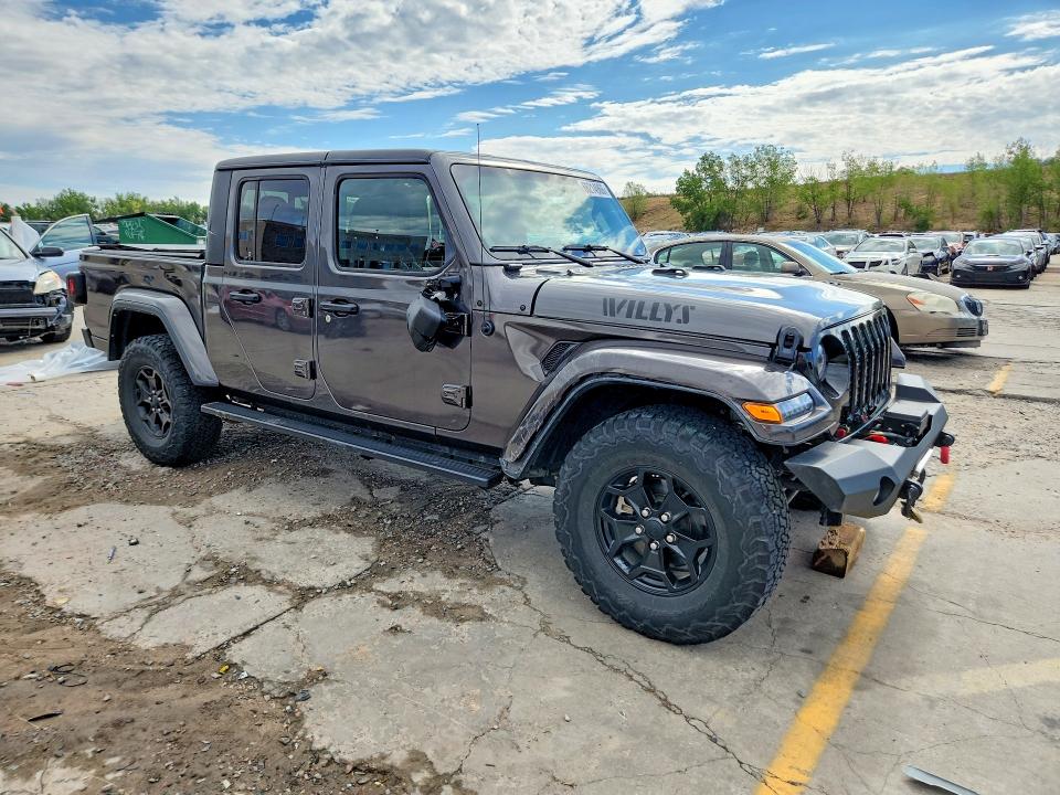 Photo 4 from auction – 2021 JEEP GLADIATOR with VIN 1C6HJTAG7ML613788