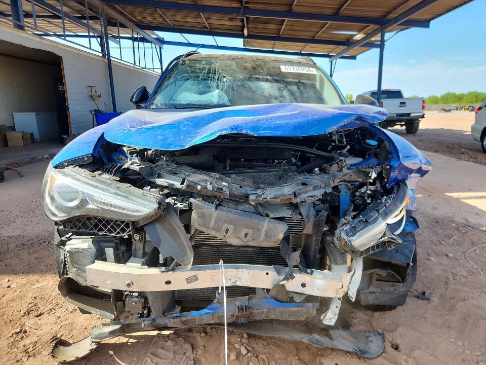 Photo 5 from auction – 2021 ALFA ROMEO STELVIO with VIN ZASPAKAN0M7D00031
