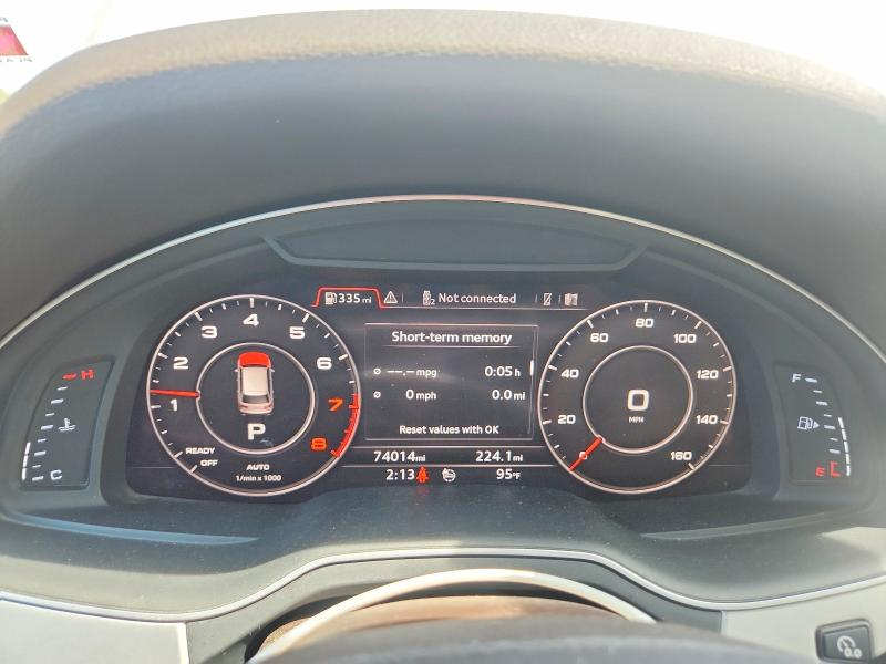 Photo 9 from auction – 2018 AUDI Q7 with VIN WA1LHAF74JD045995