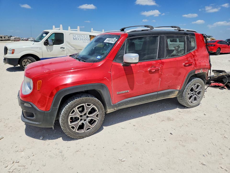 JEEP RENEGADE 2015 with VIN ZACCJBDT6FPB32645 - Photo from auction