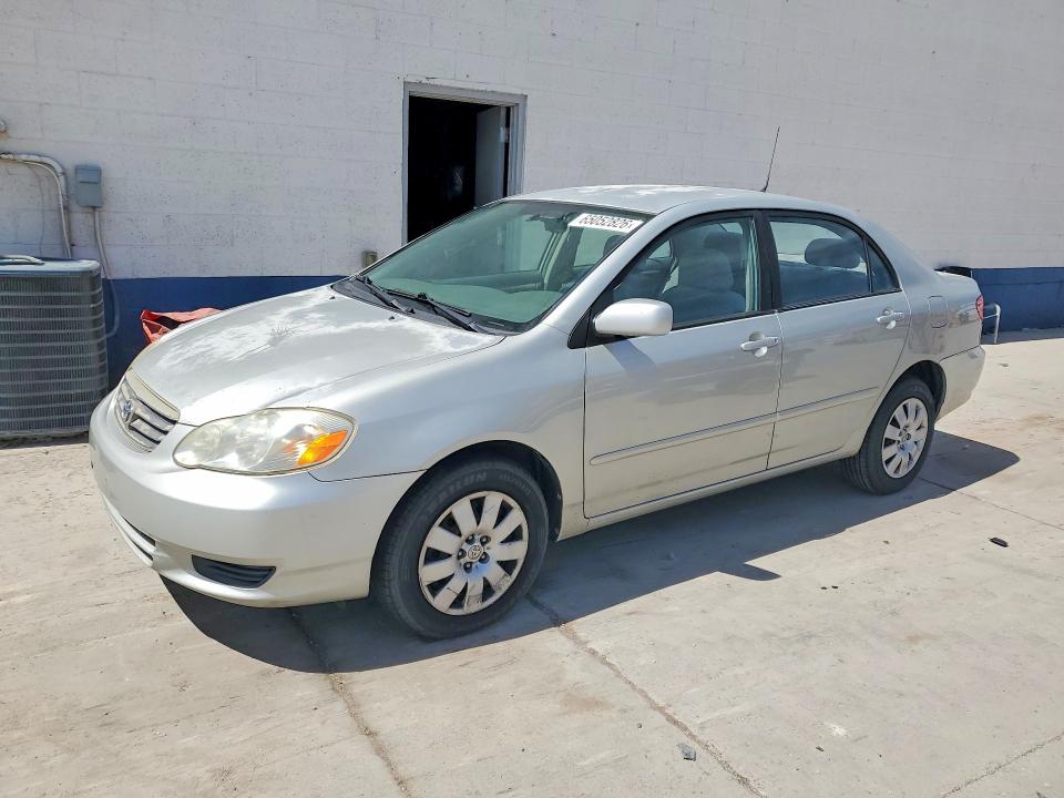 TOYOTA COROLLA 2004 with VIN 1NXBR38E54Z281013 - Photo from auction