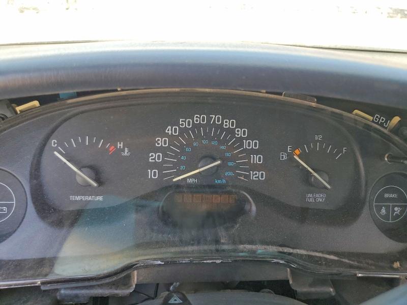 Photo 9 from auction – 1998 BUICK CENTURY with VIN 2G4WS52M1W1445549