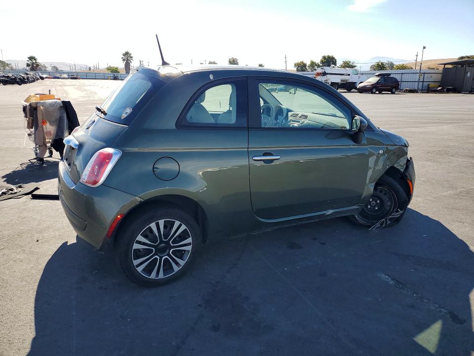 Photo 3 from auction – 2012 FIAT 500 with VIN 3C3CFFAR3CT352187