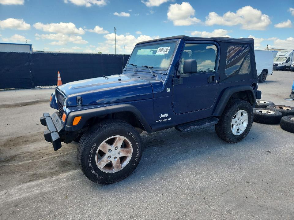 JEEP WRANGLER / TJ 2006 with VIN 1J4FA29126P767065 - Photo from auction