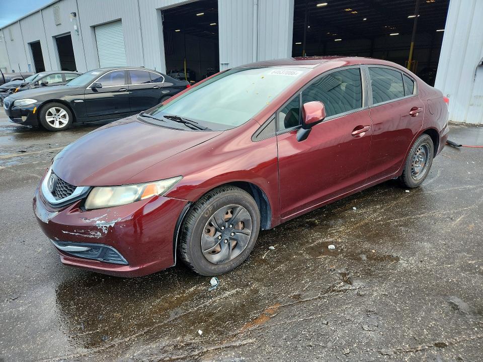 HONDA CIVIC 2013 с VIN 19XFB2F52DE053850 - Фото с аукциона
