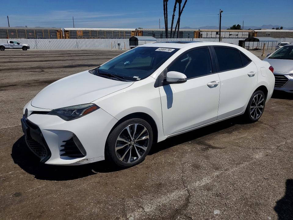 TOYOTA COROLLA 2017 with VIN 5YFBURHE1HP672300 - Photo from auction