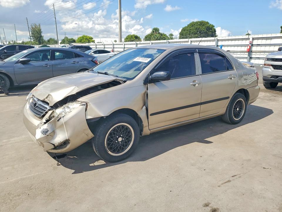 TOYOTA COROLLA 2005 with VIN 2T1BR32EX5C329391 - Photo from auction