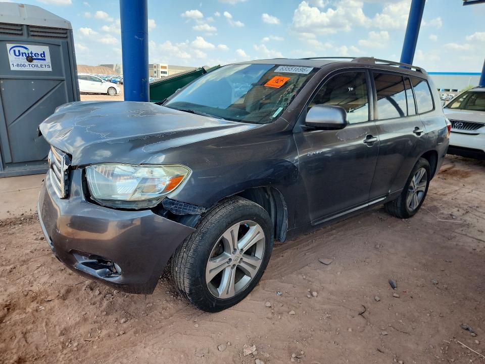 TOYOTA HIGHLANDER 2008 with VIN JTEES43A482042811 - Photo from auction