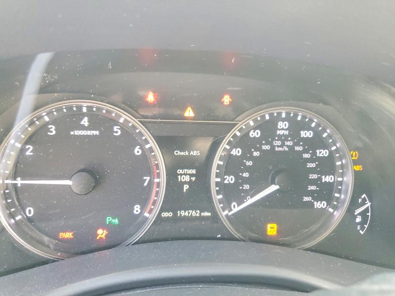 Photo 9 from auction – 2013 LEXUS GS with VIN JTHBE1BL6D5014094