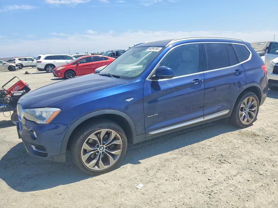BMW X3 2016 with VIN 5UXWX7C5XG0R18482 - Photo from auction