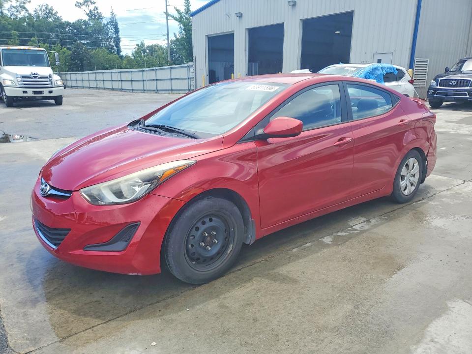 HYUNDAI ELANTRA 2016 with VIN KMHDH4AE1GU600942 - Photo from auction