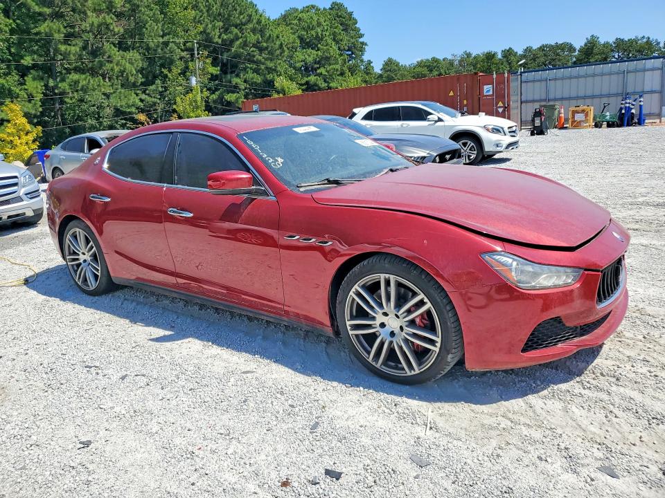 Photo 4 from auction – 2015 MASERATI GHIBLI with VIN ZAM57XSAXF1155122