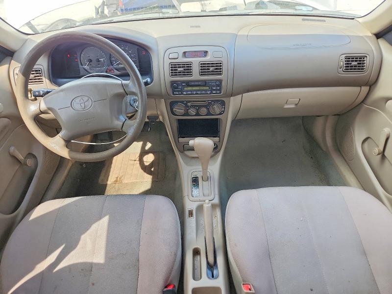 Photo 8 from auction – 2000 TOYOTA COROLLA with VIN 1NXBR12E2YZ393142