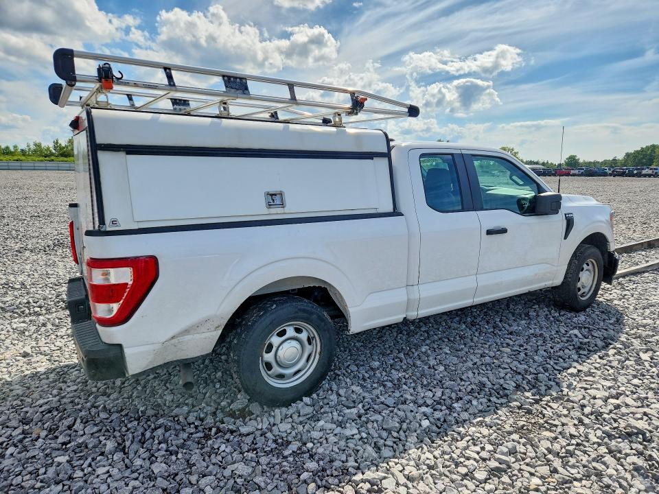Photo 3 from auction – 2021 FORD F150 with VIN 1FTEX1CB7MKE77684