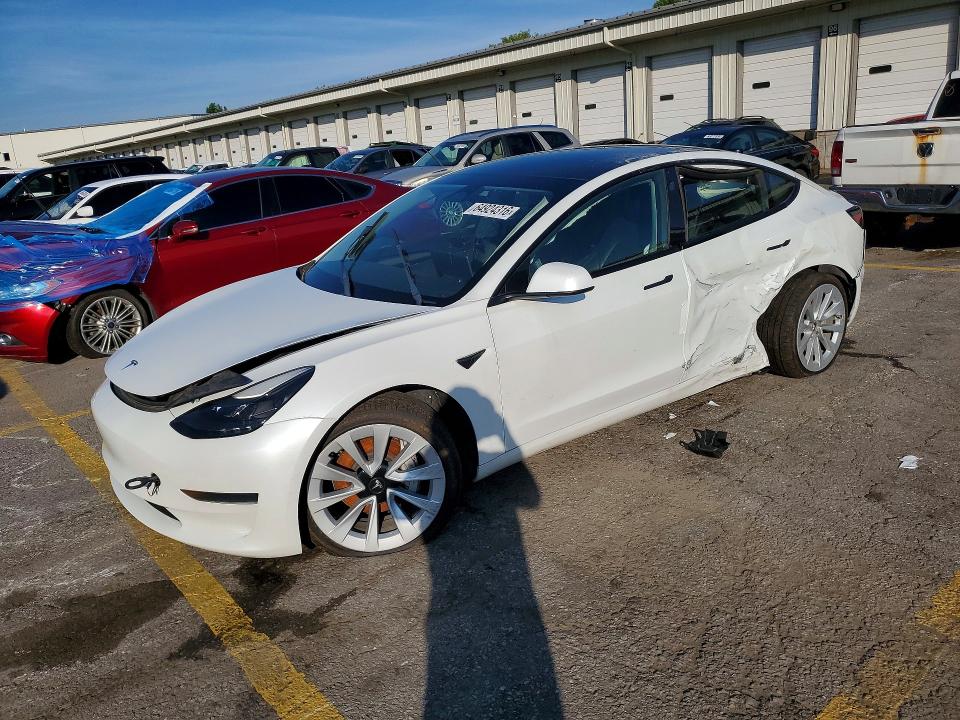 TESLA MODEL 3 2023 with VIN 5YJ3E1EA9PF433446 - Photo from auction