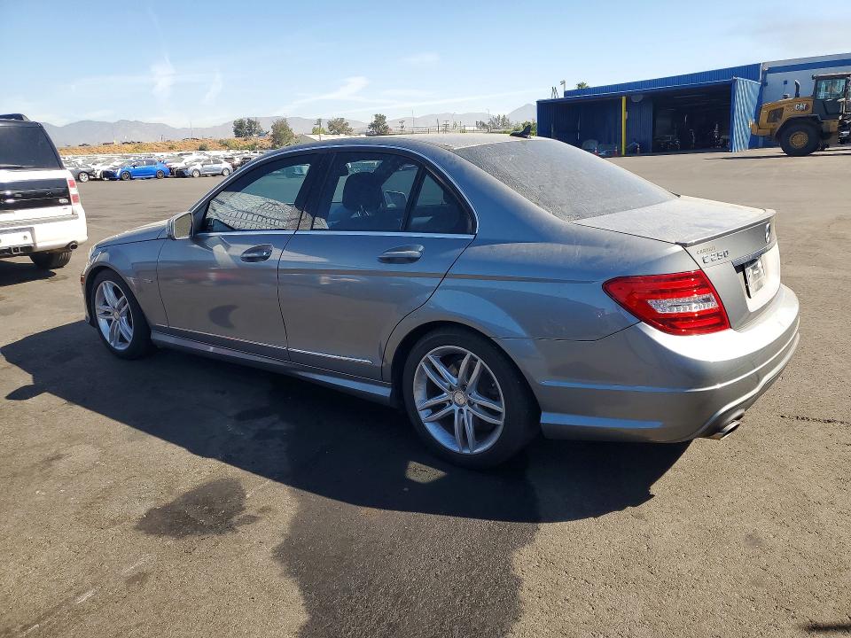 Photo 2 from auction – 2012 MERCEDES-BENZ C with VIN WDDGF4HB6CR201191