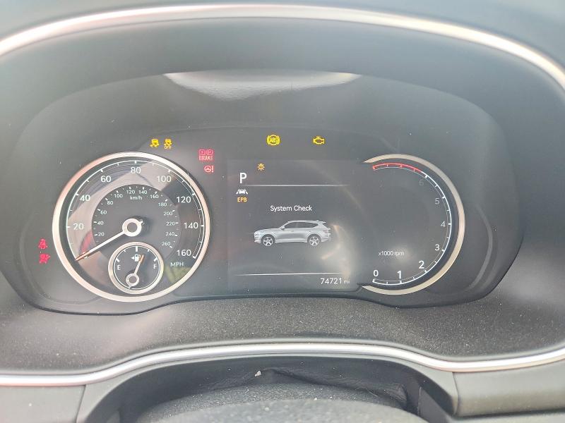 Photo 9 from auction – 2021 GENESIS GV80 with VIN KMUHCESC1MU070729
