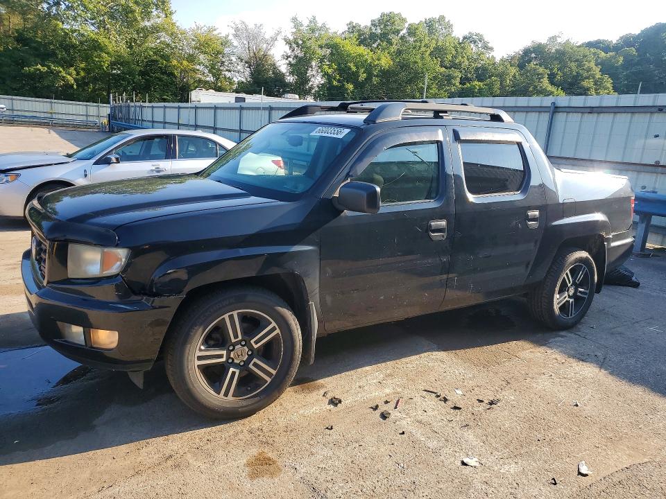 HONDA RIDGELINE 2013 with VIN 5FPYK1F72DB011510 - Photo from auction
