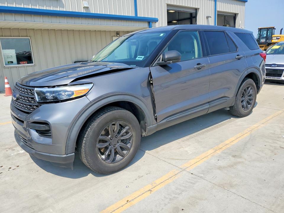 FORD EXPLORER 2021 with VIN 1FMSK8BH1MGA56347 - Photo from auction