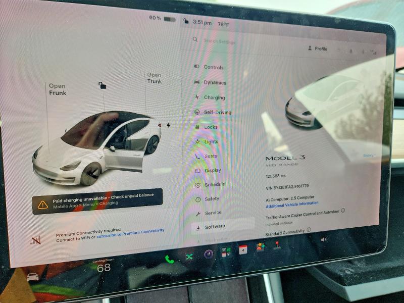 Photo 9 from auction – 2018 TESLA MODEL 3 with VIN 5YJ3E1EA2JF161779