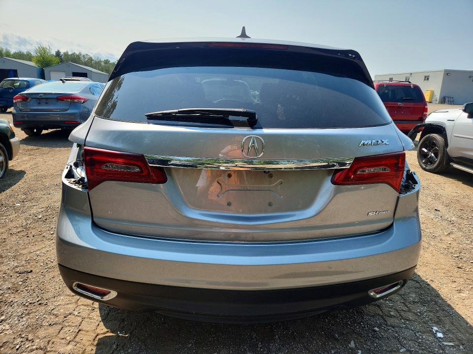 Photo 6 from auction – 2016 ACURA MDX with VIN 5FRYD4H48GB508555